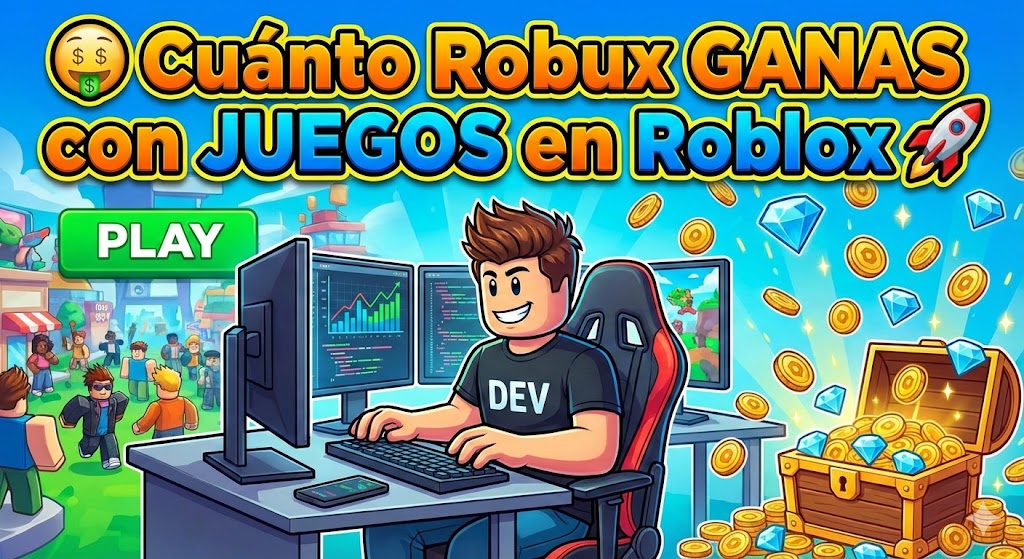 🤑 ¿Cuánto Robux GANAS Realmente Creando Juegos en Roblox? La Guía Definitiva 🚀💸